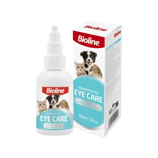 [6970117120141] - Bioline Pets Eye Care 50ml ទឹកសម្អាតភ្នែក