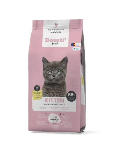 [8436611140873] - Dousti Family Cat Dry Food Kitten 3kg