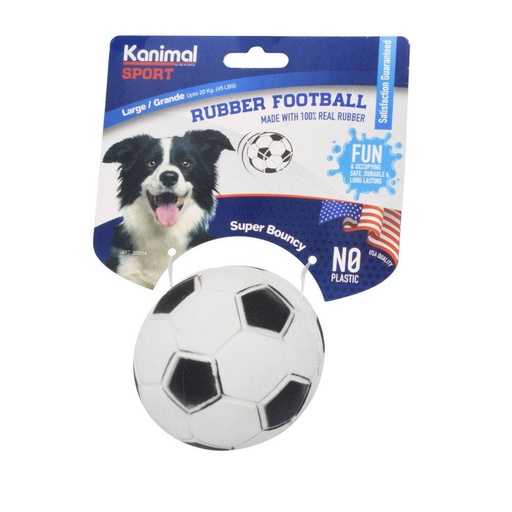 [805840567245] - Kanimal Sport Rubber Football Size L