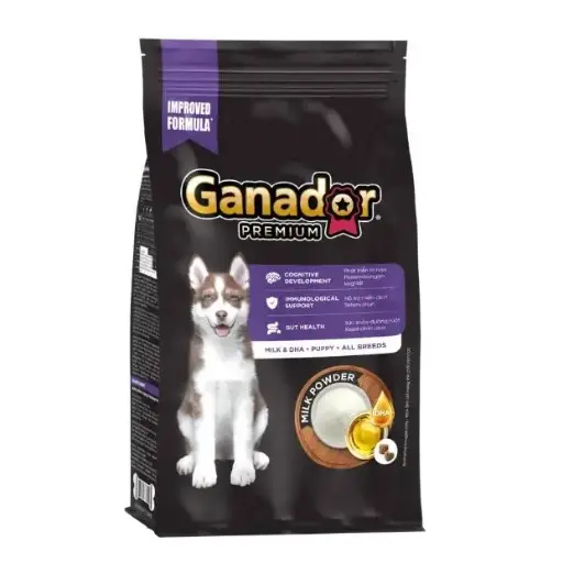 [8938509770495] - Ganador Premium Dry Dog Food Puppy Milk & DHA All Breeds 3kg