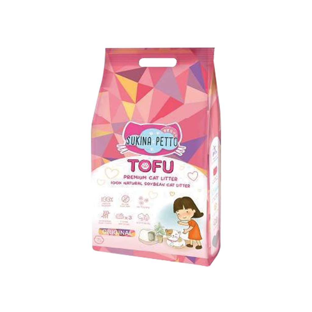 - Sukina Cat Litter Tofu (2.72kg)