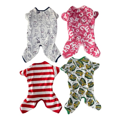 [B0000000274] -Pet Cloths អាវមានជើង​ No 5-8