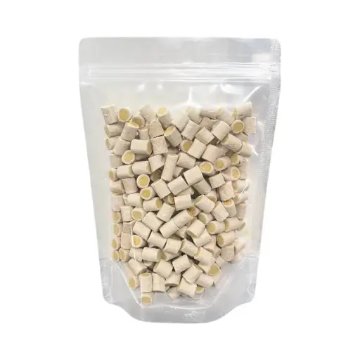 [B0000002230] - N4P Freeze-Dried Chicken & Egg Yolk Pellets Sandwich 200g​ សាច់មាន់រុំស៊ុតក្រហម