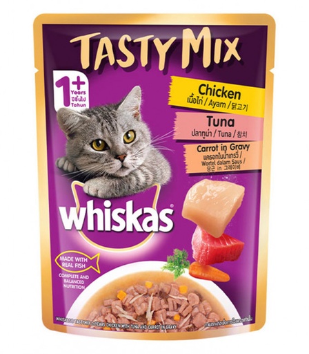 - Whiskas Wet Cat Food Tasty Mix 70g