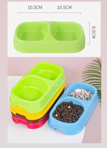 [B0000000282] - ចានជ័រភ្លោះតូច Bowl 10.5cmx6.5cm