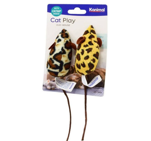 [805835742435] - Kanimal Cat Play Duo Mouse