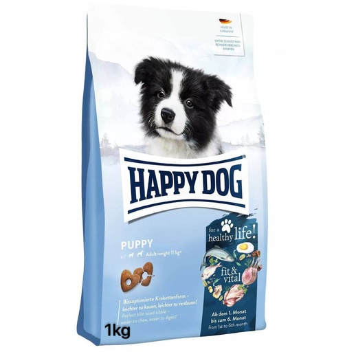 [4001967152005] - Happy Dog Dry Dog Food Puppy 1kg
