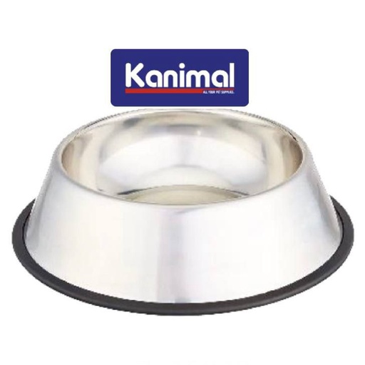 [8859739200135] - Kanimal Anti-Skid Pet Bowl ចានអុីណុក​ (M)