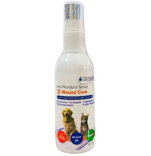 [8997220190500] - TechnoDe Pet Anti Microbial Spray 60ml