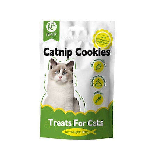 [6977020210129] - N4P Catnip Cookie 120g