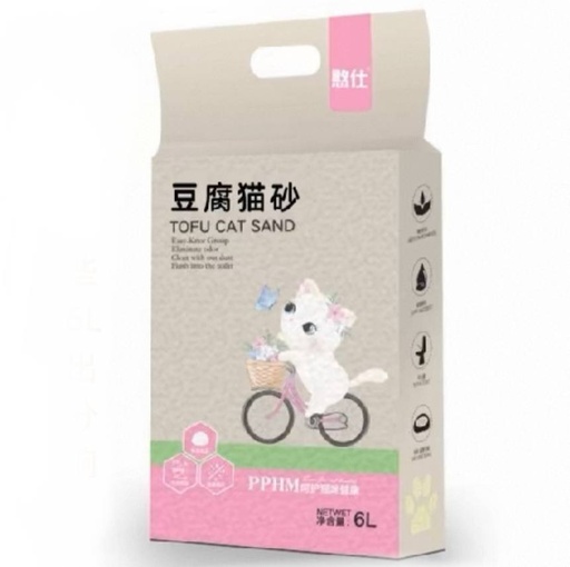 -Tofu Cat Litter 6L