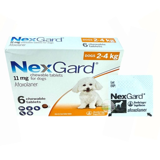 [B0000001284] -Nexgard Dog 2-4Kg (1tablete)