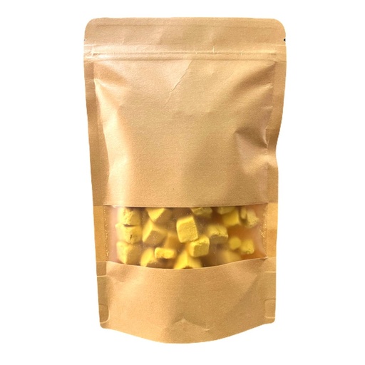 [B0000001313] - Pet snack freeze-dried Egg yolk Cubes 150g ពងមាន់​ 100%