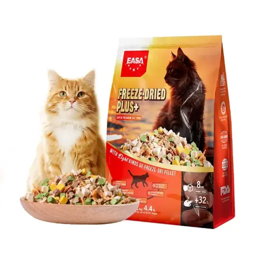 [6932638101771] - EASA Freeze-Dried Plus Super Permium Cat Food Mix Flavors 2kg