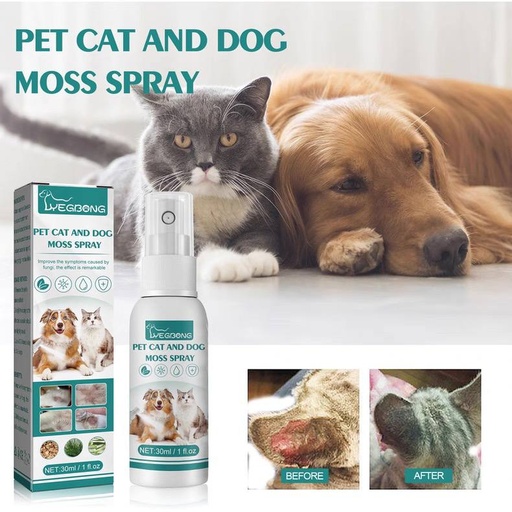 [B0000001375] - Pet Cat and Dog Moss Spray 30ml