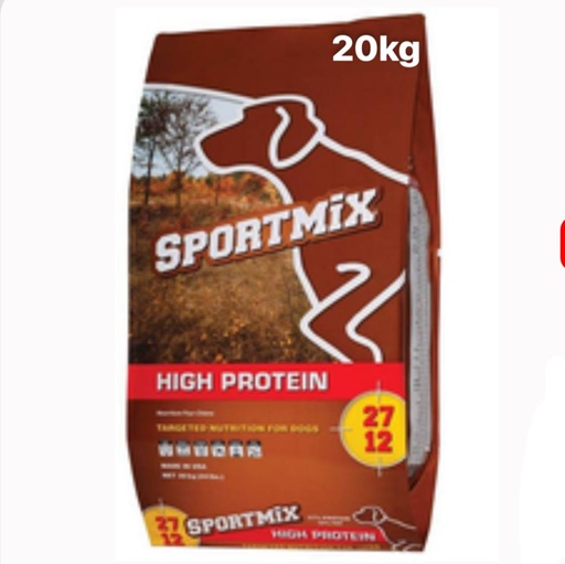 [034846711615] - SPORTMIX Dry Dog Food High Protein 20kg