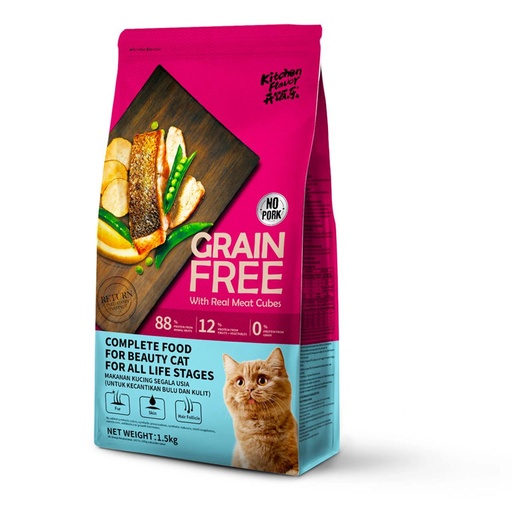 [6920096803757] - Kitchen Flavor Grain Free For All Life Stages 1.5kg