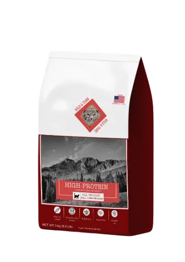 [B0000001592] -Wild & Tame Dry Cat Food 3kg 