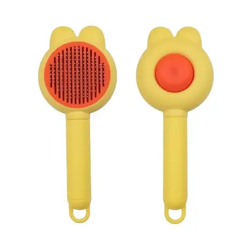 - Pet Comb ក្រាស់សិត ធ្មេញដែក រាងមូល