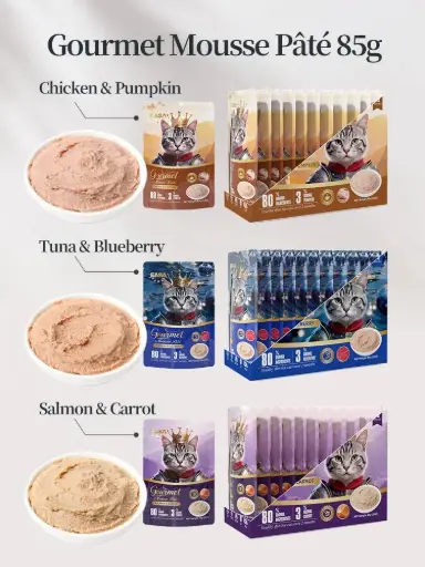 - EASA Cat Gourmet Mousse Pate 85g