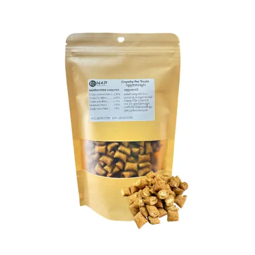 [B0000002138]  - N4P Pets Treat Crunchy Bites Egg Yolk Flavor 200g