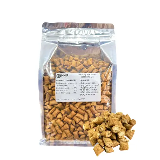 [B0000002139]  - N4P Pets Treat Crunchy Bites Egg Yolk Flavor 500g