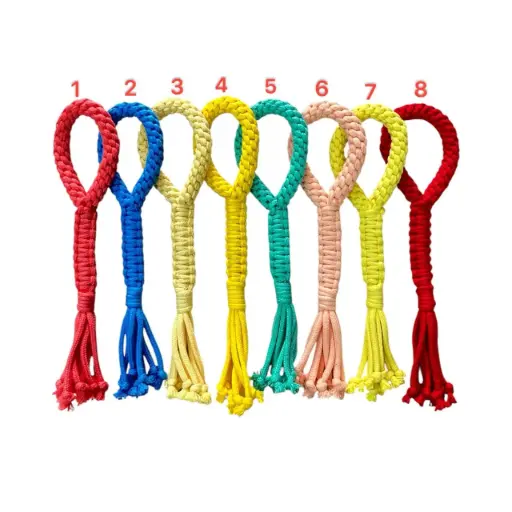 [B0000002282] - Dog Toy Rope Simple Tug 1pcs ខ្សែពួរសម្រាប់ឆ្កែលេង